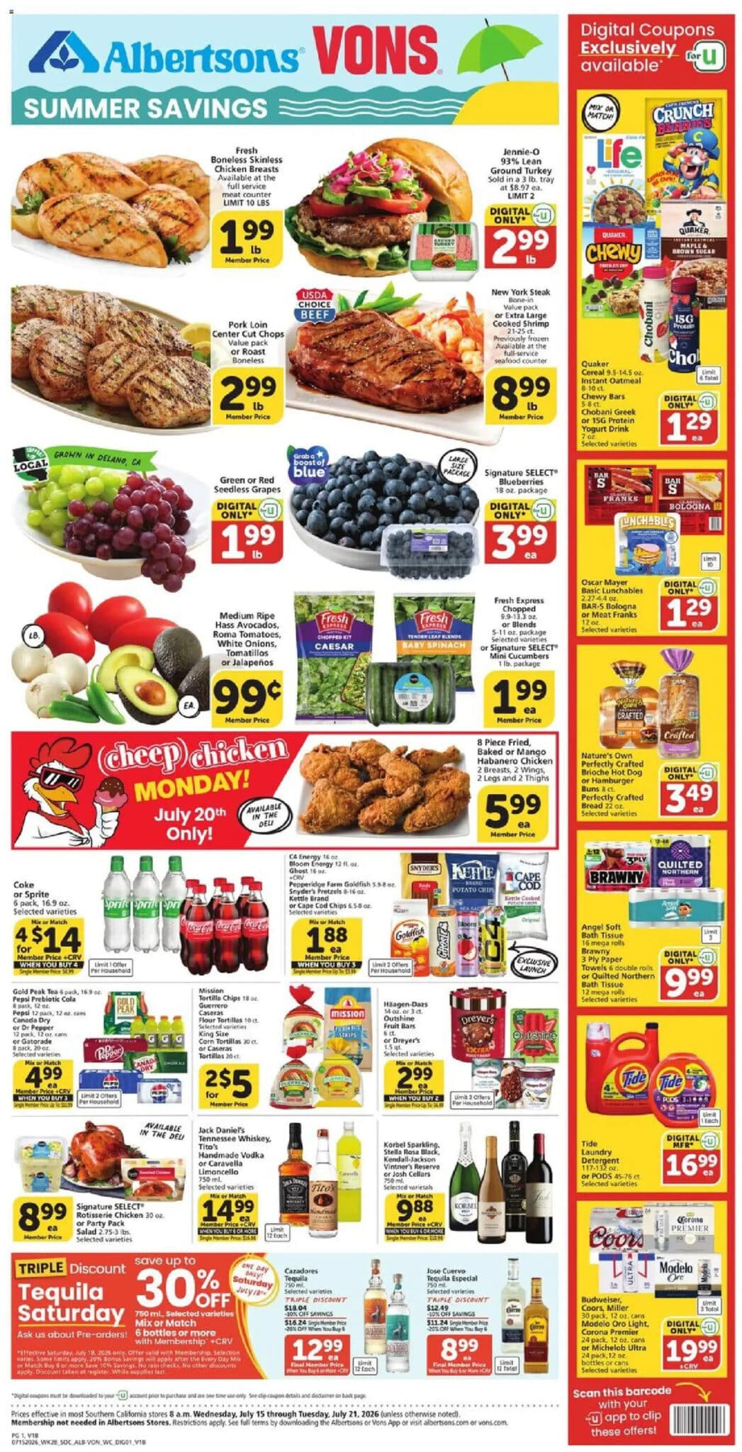 Vons Weekly Ad