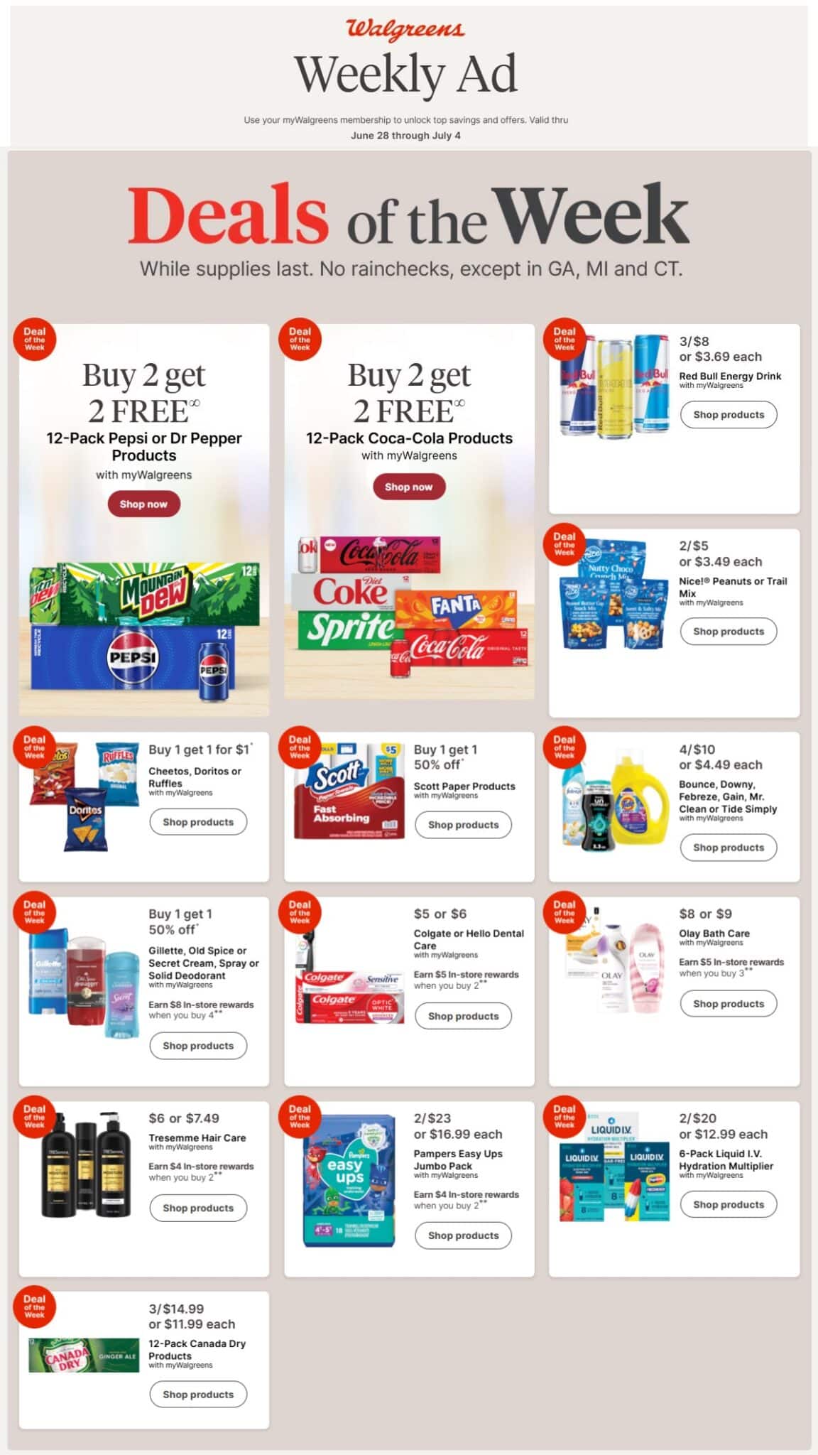 Walgreens Ad Sale