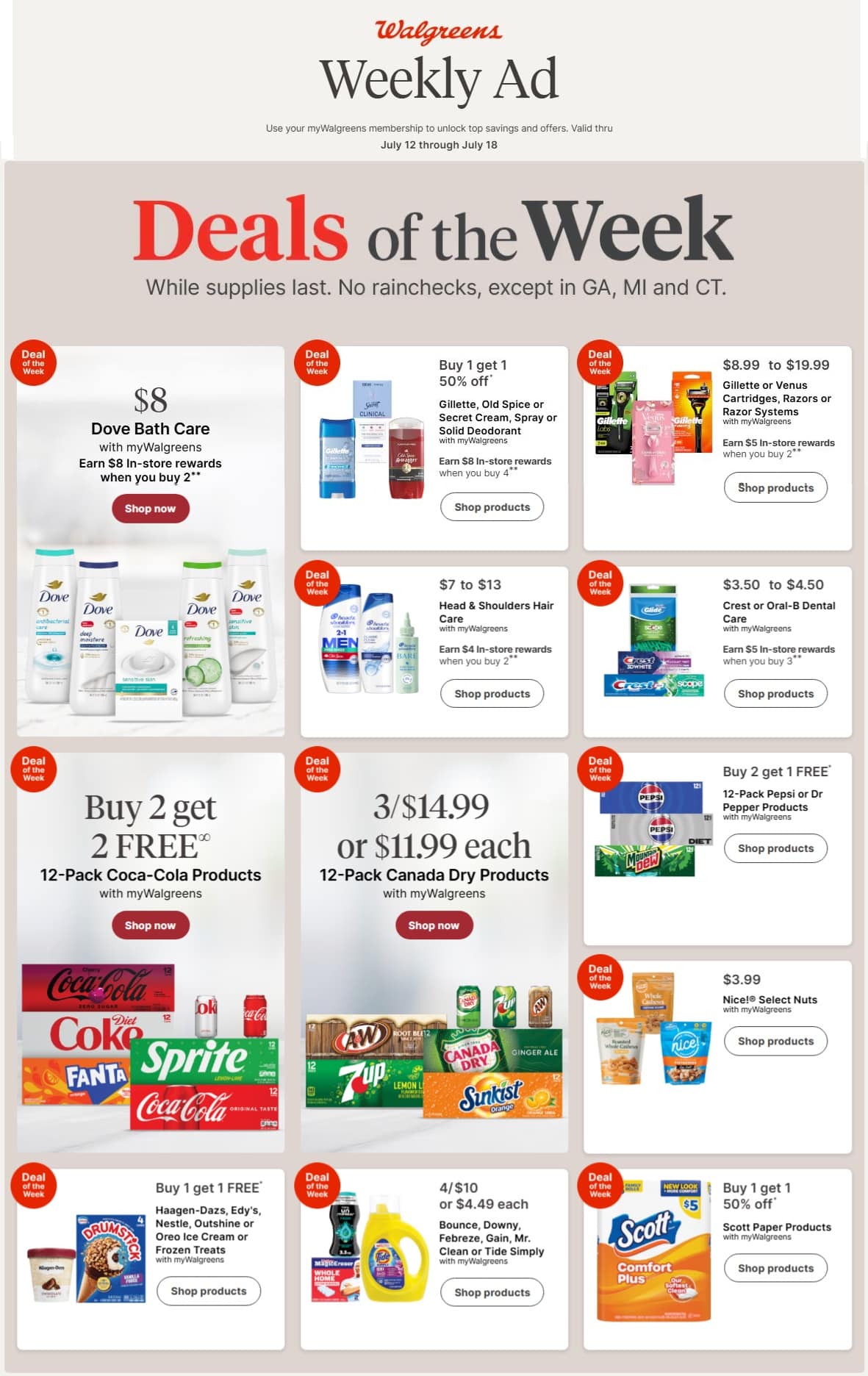 Walgreens Ad Sale