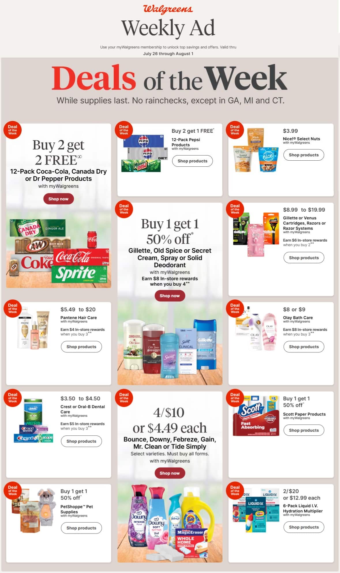Walgreens Weekly Sale Ad
