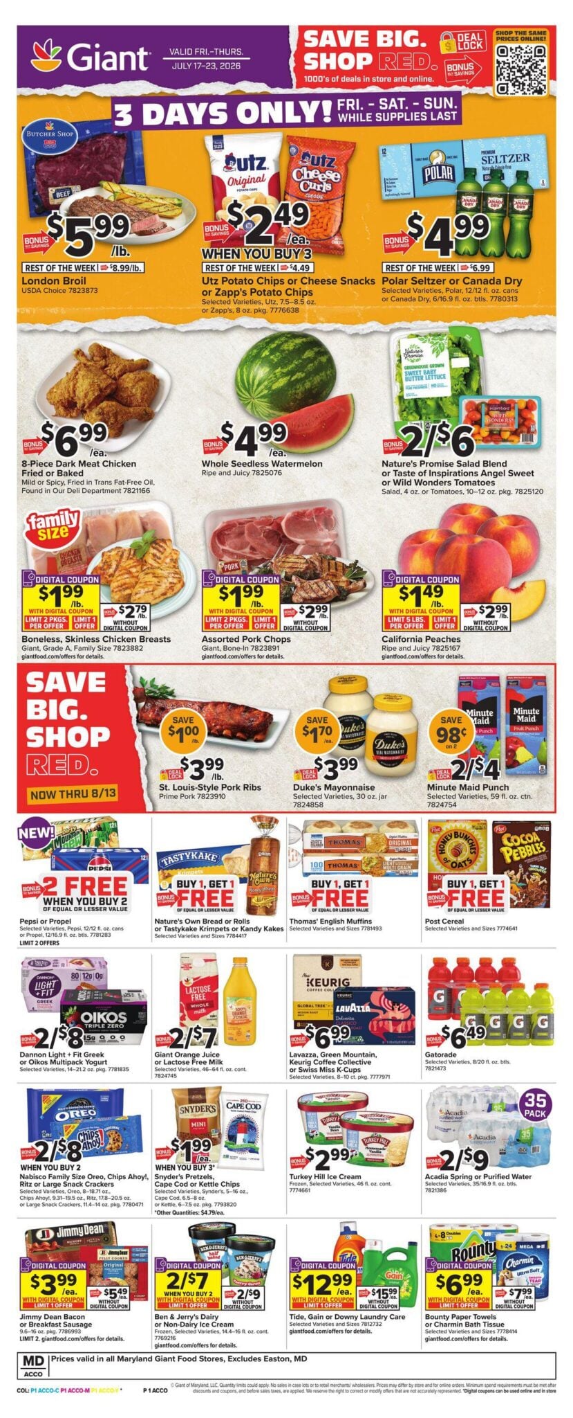 Giant Food Circular