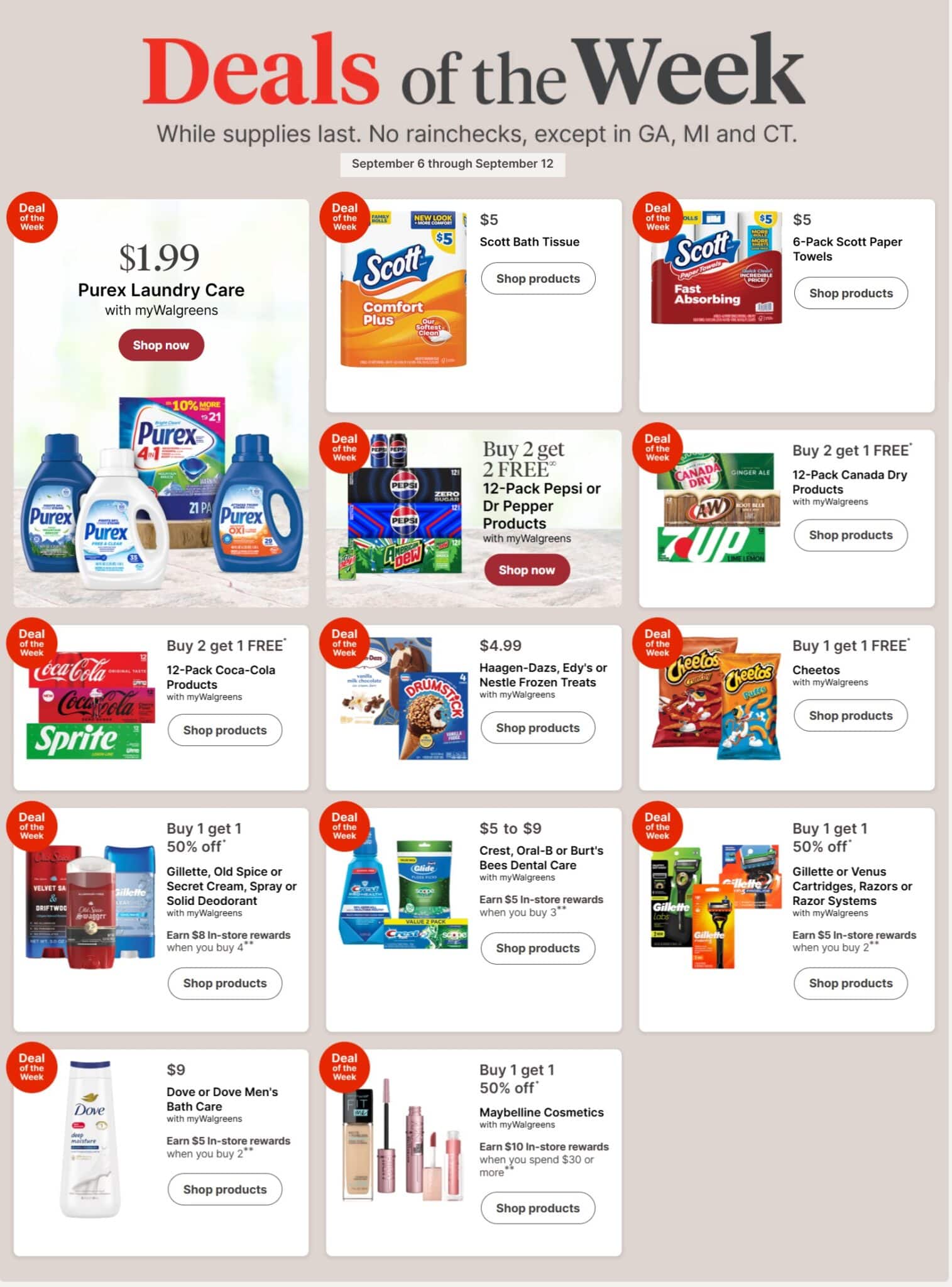 Walgreens Ad Sale