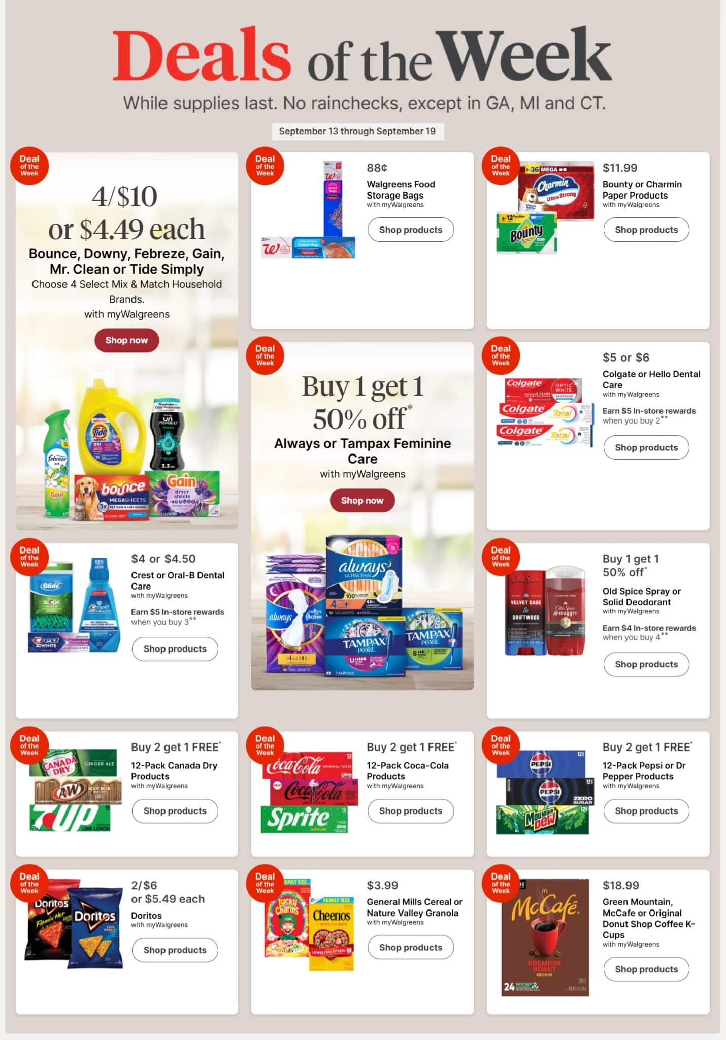 Walgreens Ad Sale