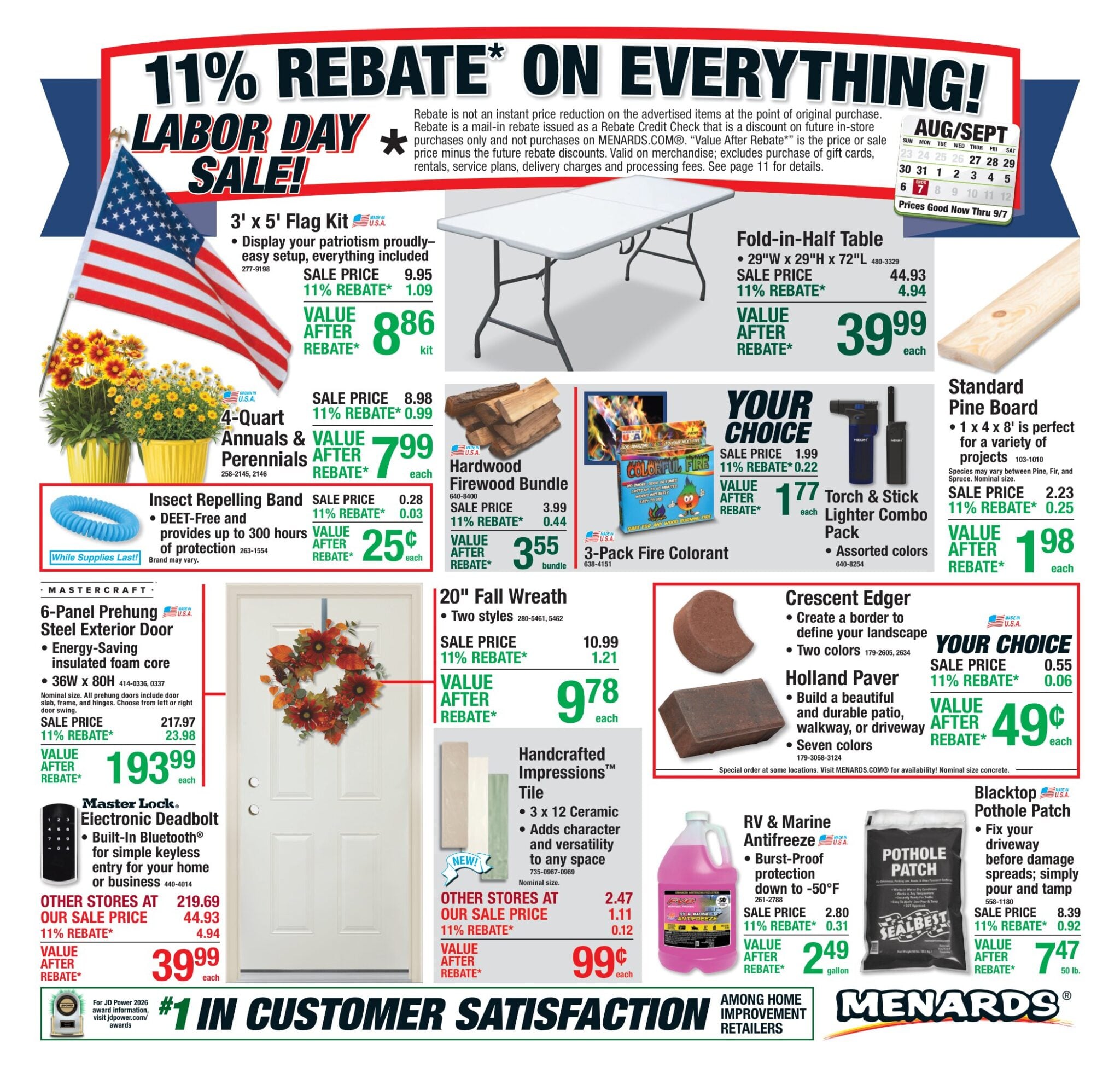 Menards Ad Deals