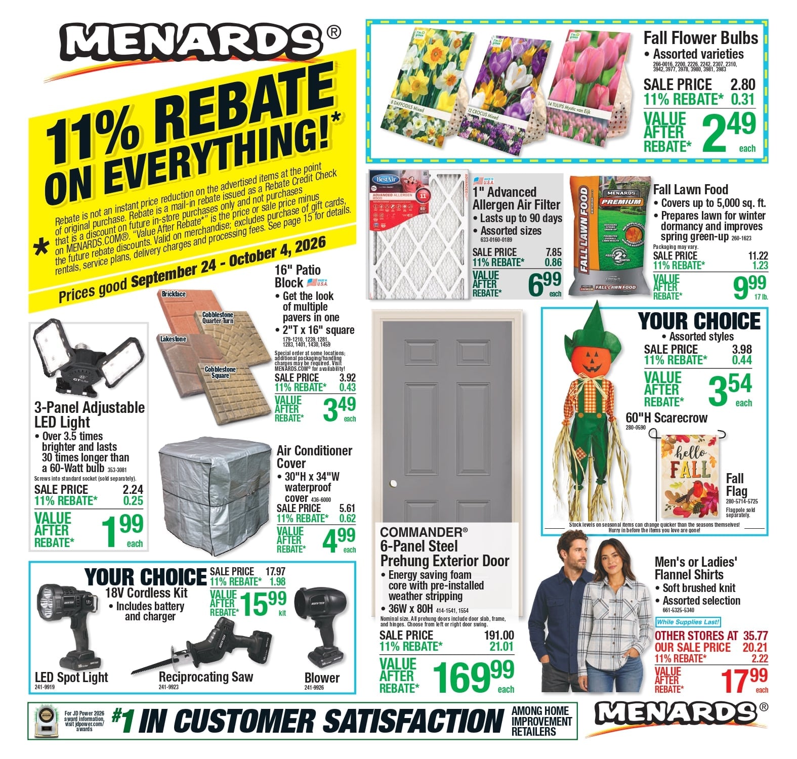 Menards Ad Deals