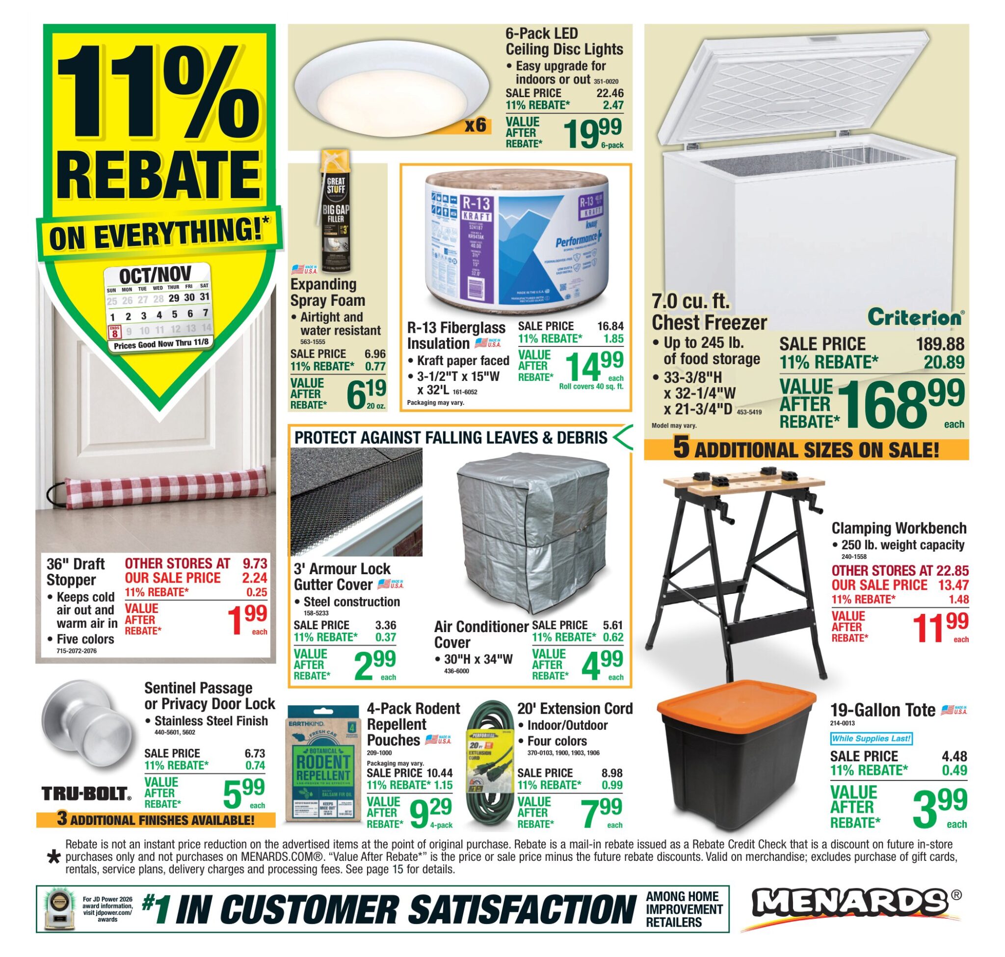 Menards Ad Deals